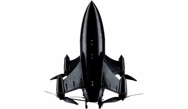 Дрон перехоплювач  «EF-01» -  (аналоговий зв’язок, з денною камерою).